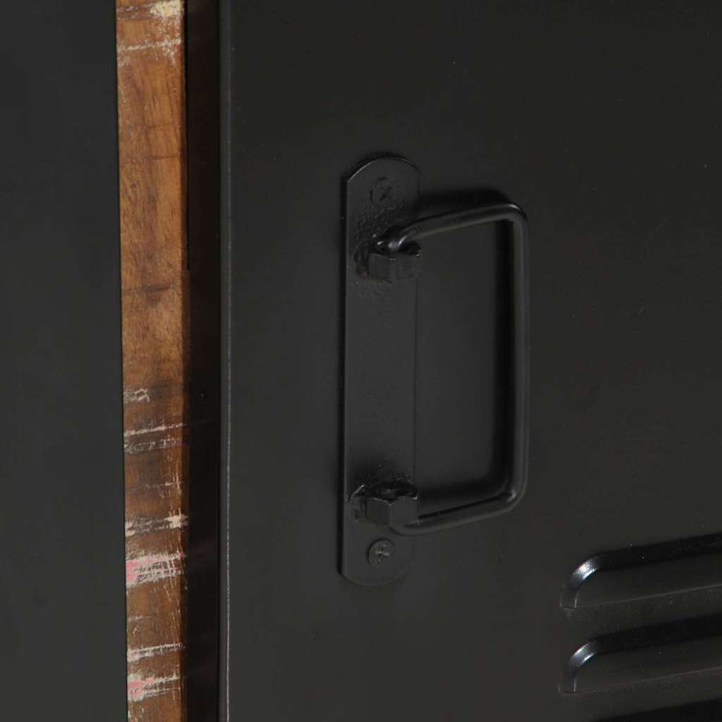 Bathroom Furniture Set 3 pcs Multicolour Solid Reclaimed Wood