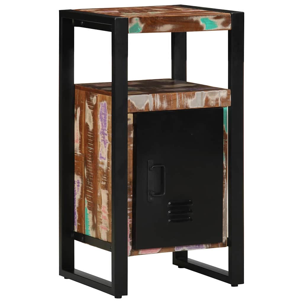 Bathroom Furniture Set 3 pcs Multicolour Solid Reclaimed Wood