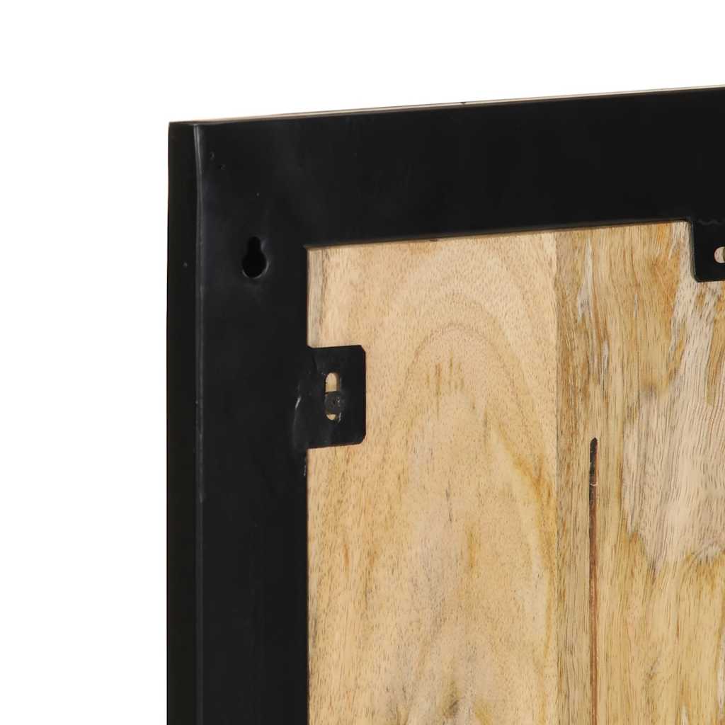 Coat Rack 40x2x80 cm Solid Rough Wood Mango