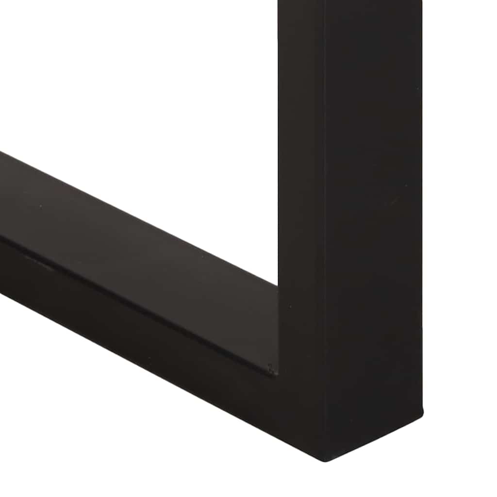 Dressing Table Multicolour 100 X 50 X 75 Cm Solid Reclaim Wood