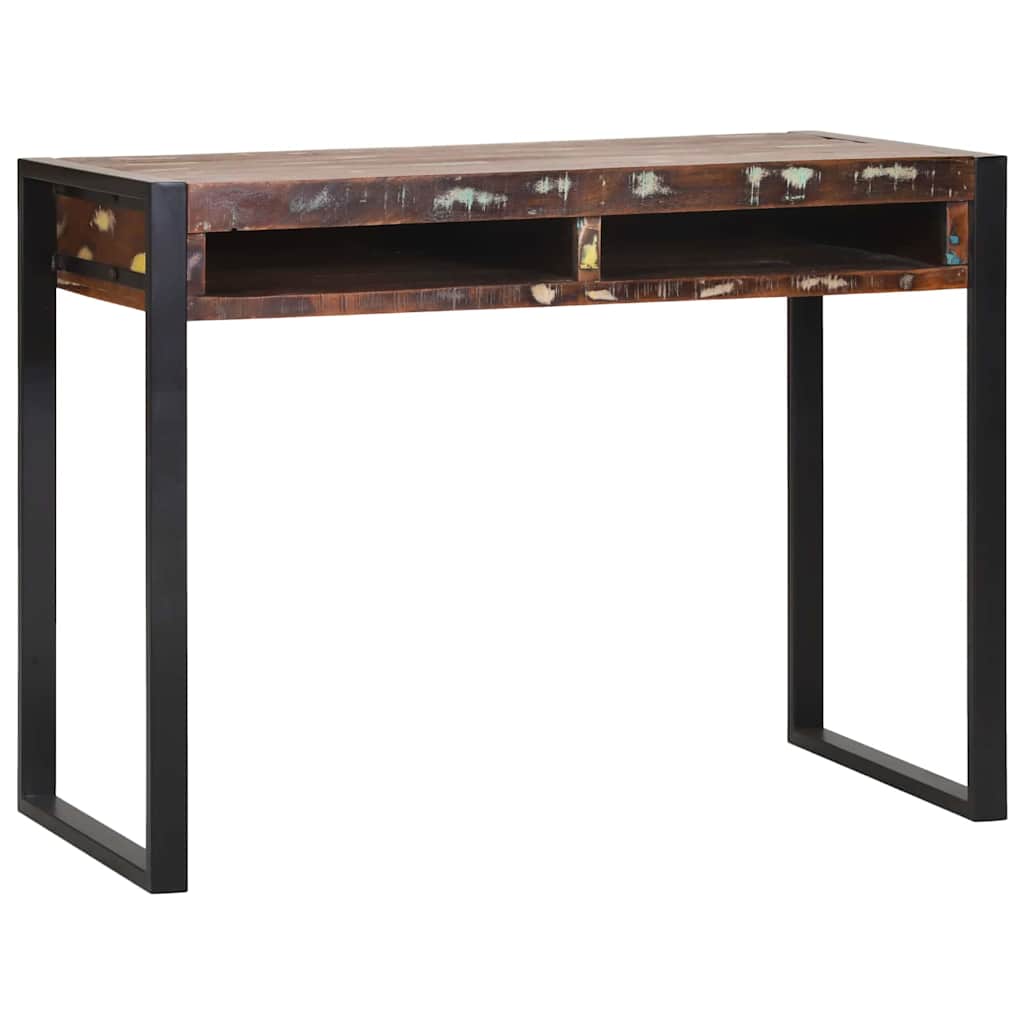 Dressing Table Multicolour 100 X 50 X 75 Cm Solid Reclaim Wood