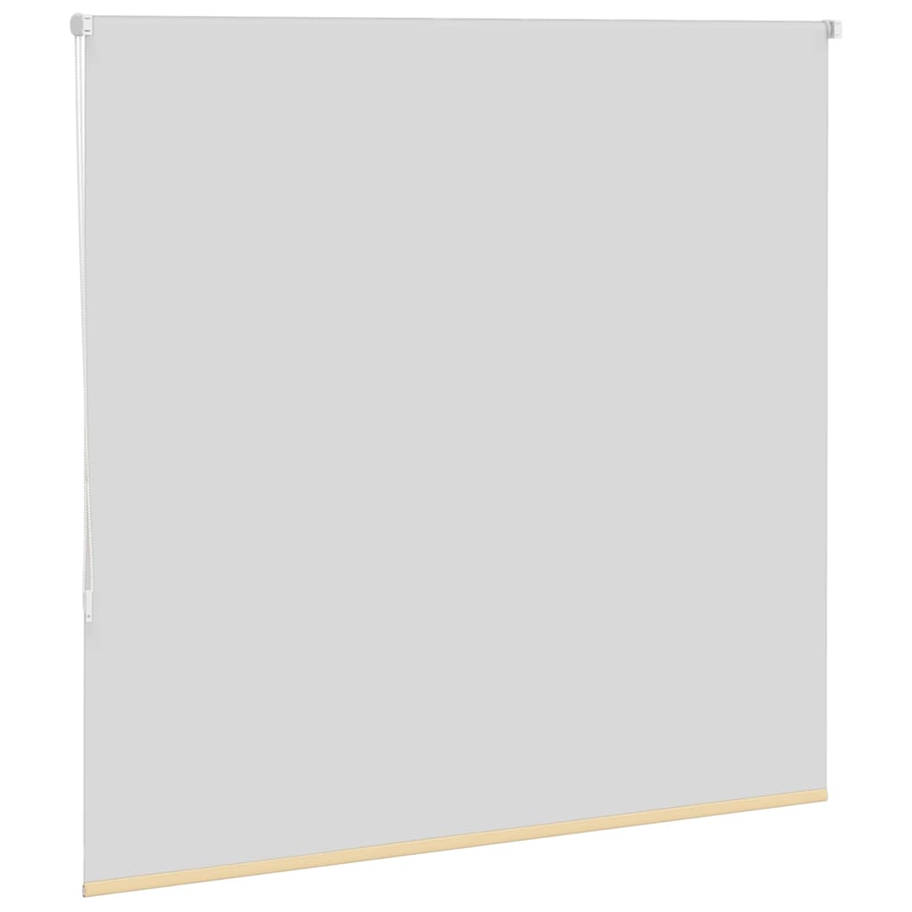 Roller Blind Blackout Beige 155x130 cm Fabric Width 151.6 cm Polyester