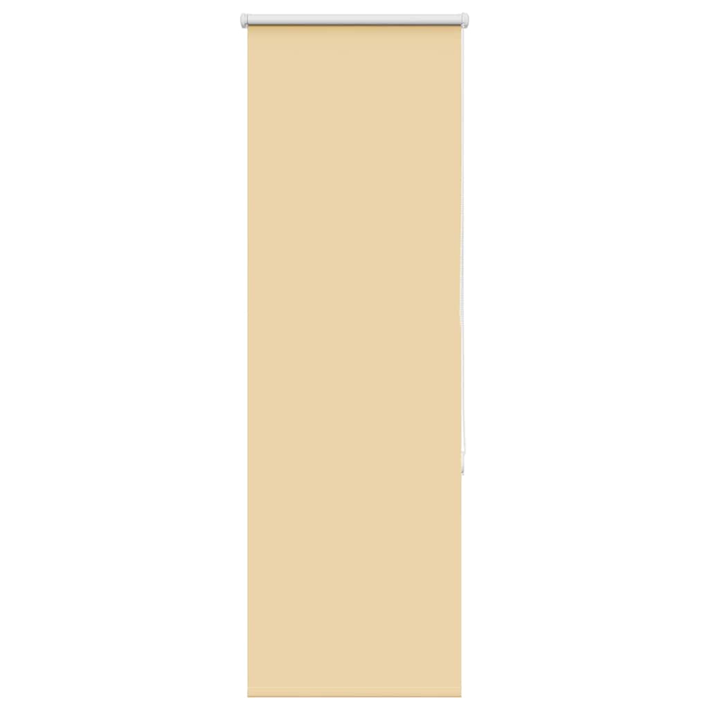 Roller Blind Blackout Beige 50x150 cm Fabric Width 45.7 cm Polyester