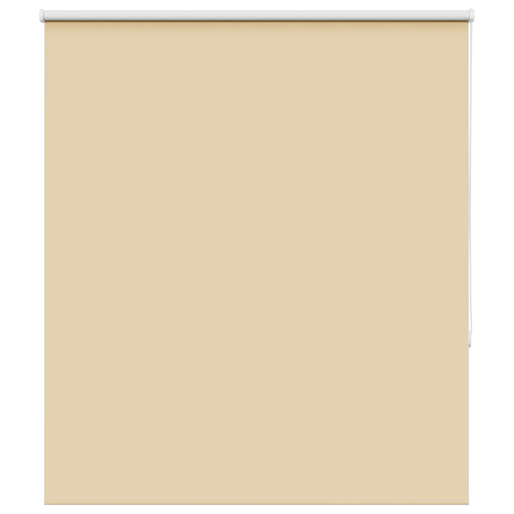 Roller Blind Blackout Beige 120x175 cm Fabric Width 116.6 cm Polyester