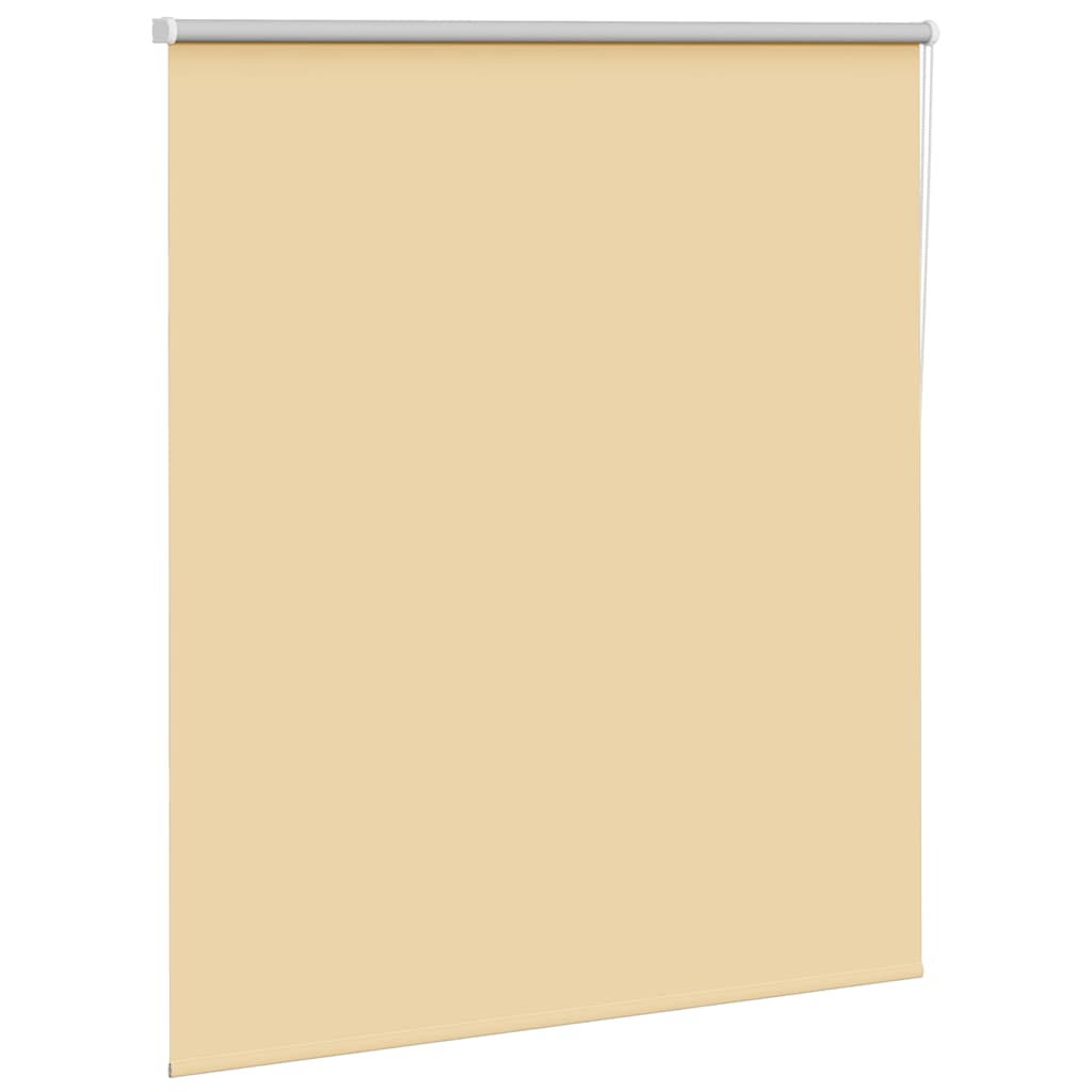 Roller Blind Blackout Beige 135x175 cm Fabric Width 131.6 cm Polyester