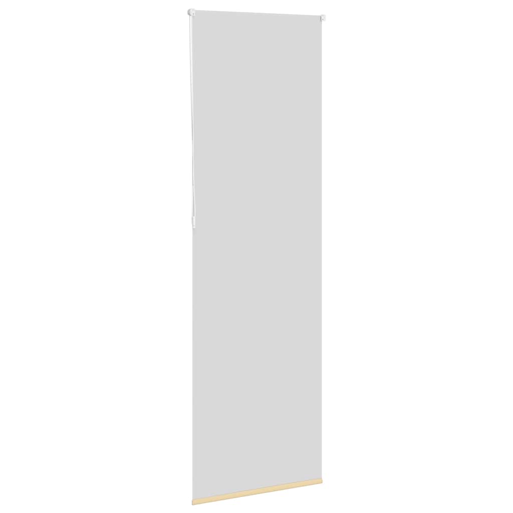 Roller Blind Blackout Beige 70x210 cm Fabric Width 65.7 cm Polyester