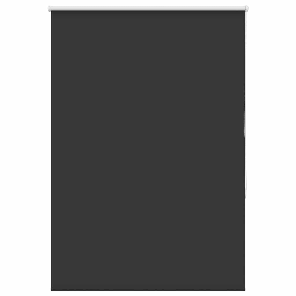 Roller Blind Blackout Black 115x175 cm Fabric Width 110.7 cm Polyester