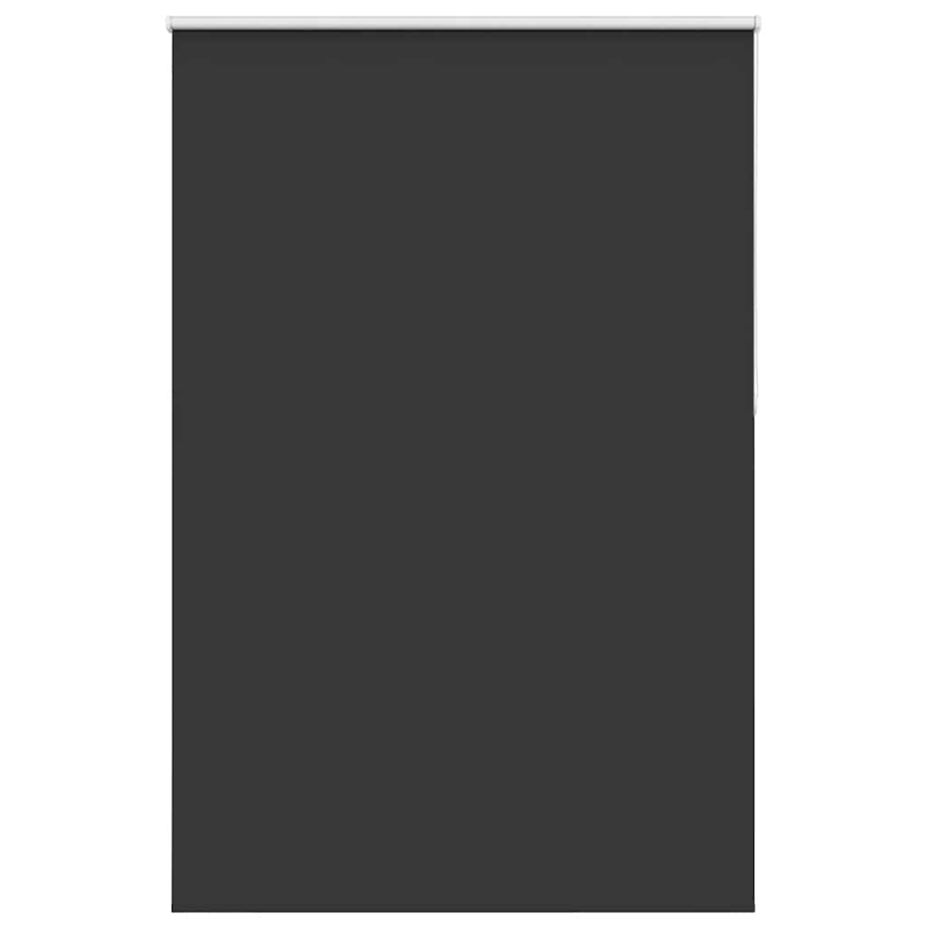 Roller Blind Blackout Black 160x210 cm Fabric Width 156.6 cm Polyester