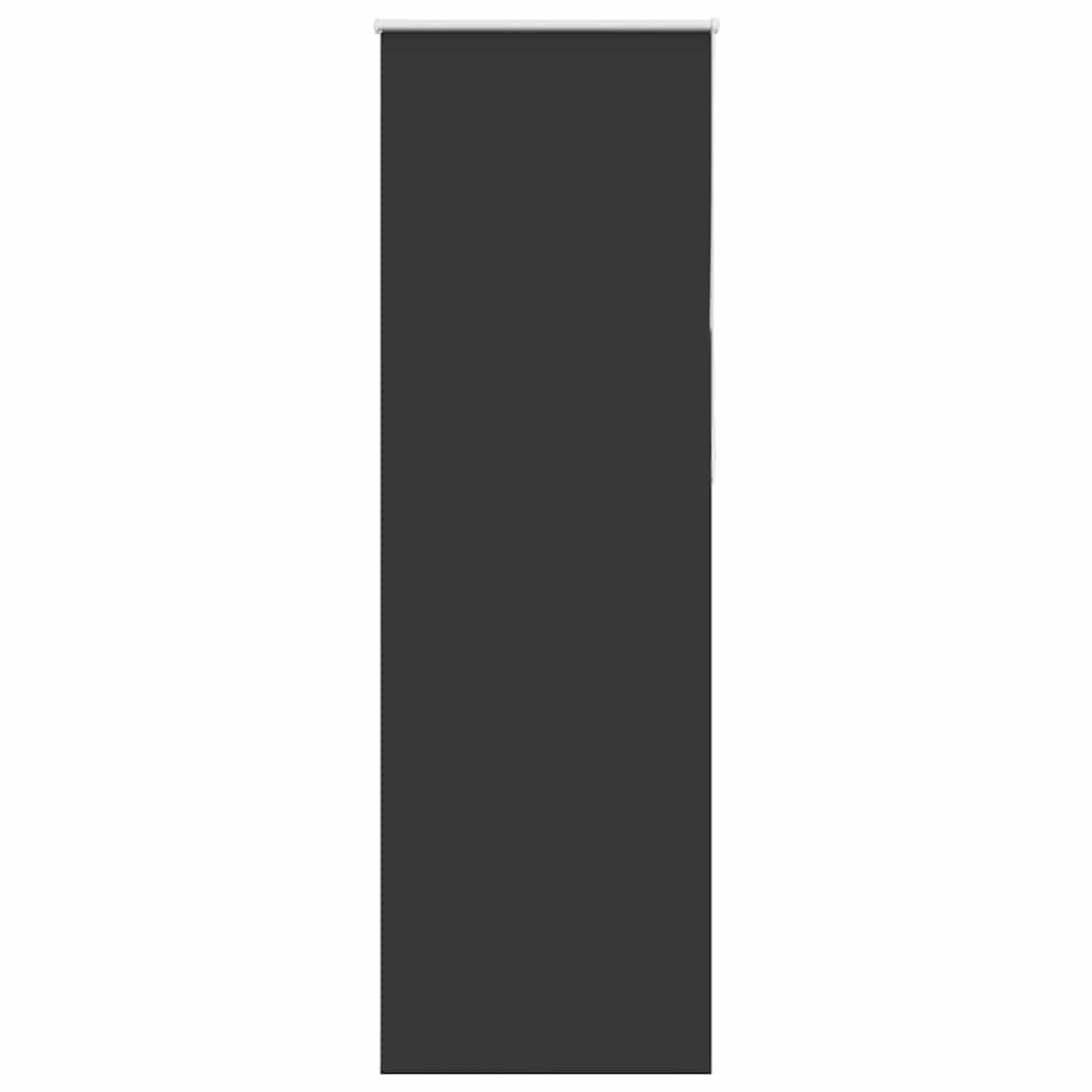 Roller Blind Blackout Black 65x230 cm Fabric Width 60.7 cm Polyester