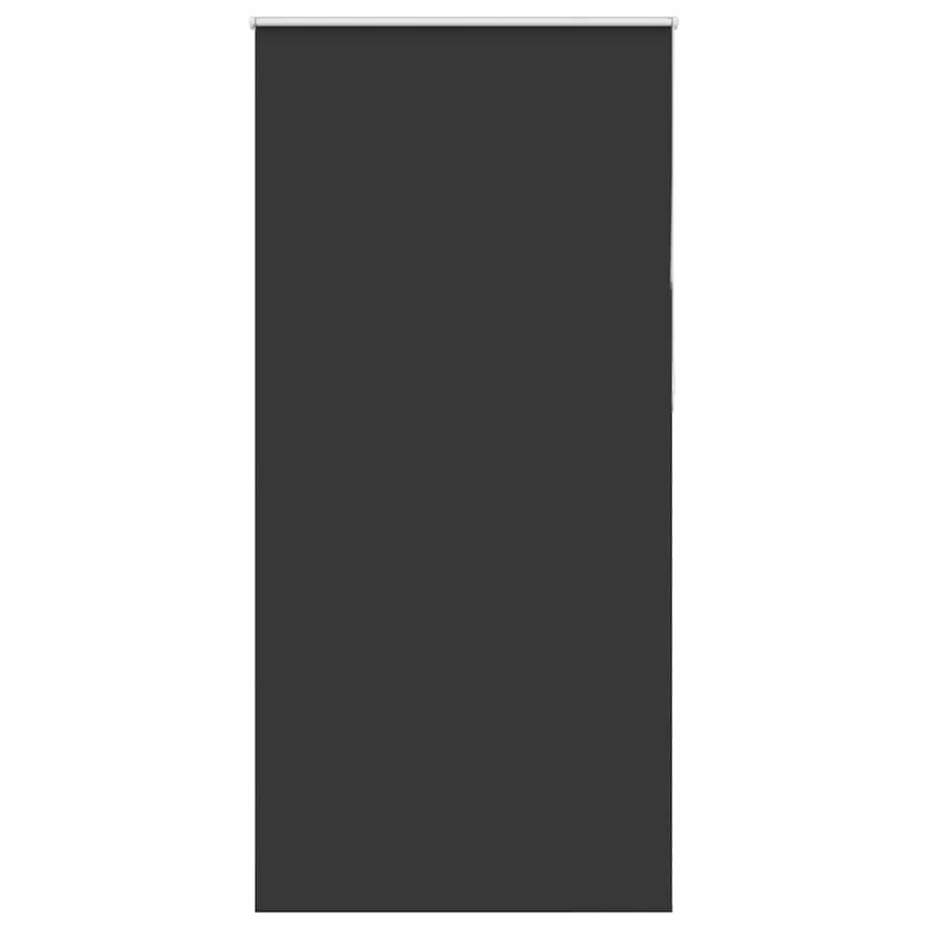 Roller Blind Blackout Black 95x230 cm Fabric Width 90.7 cm Polyester