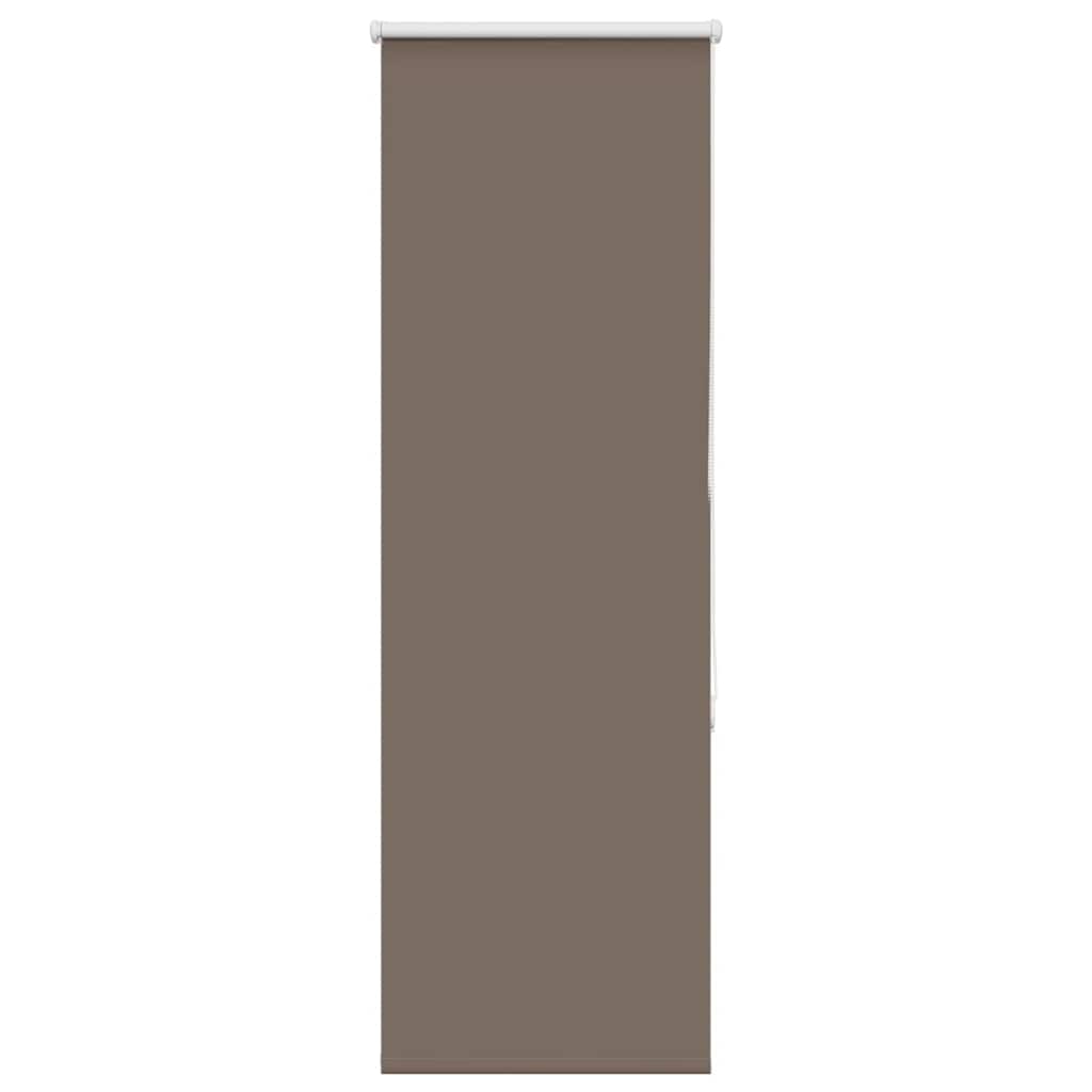 Roller Blind Blackout Coffee 45x130 cm Fabric Width 40.7 cm Polyester