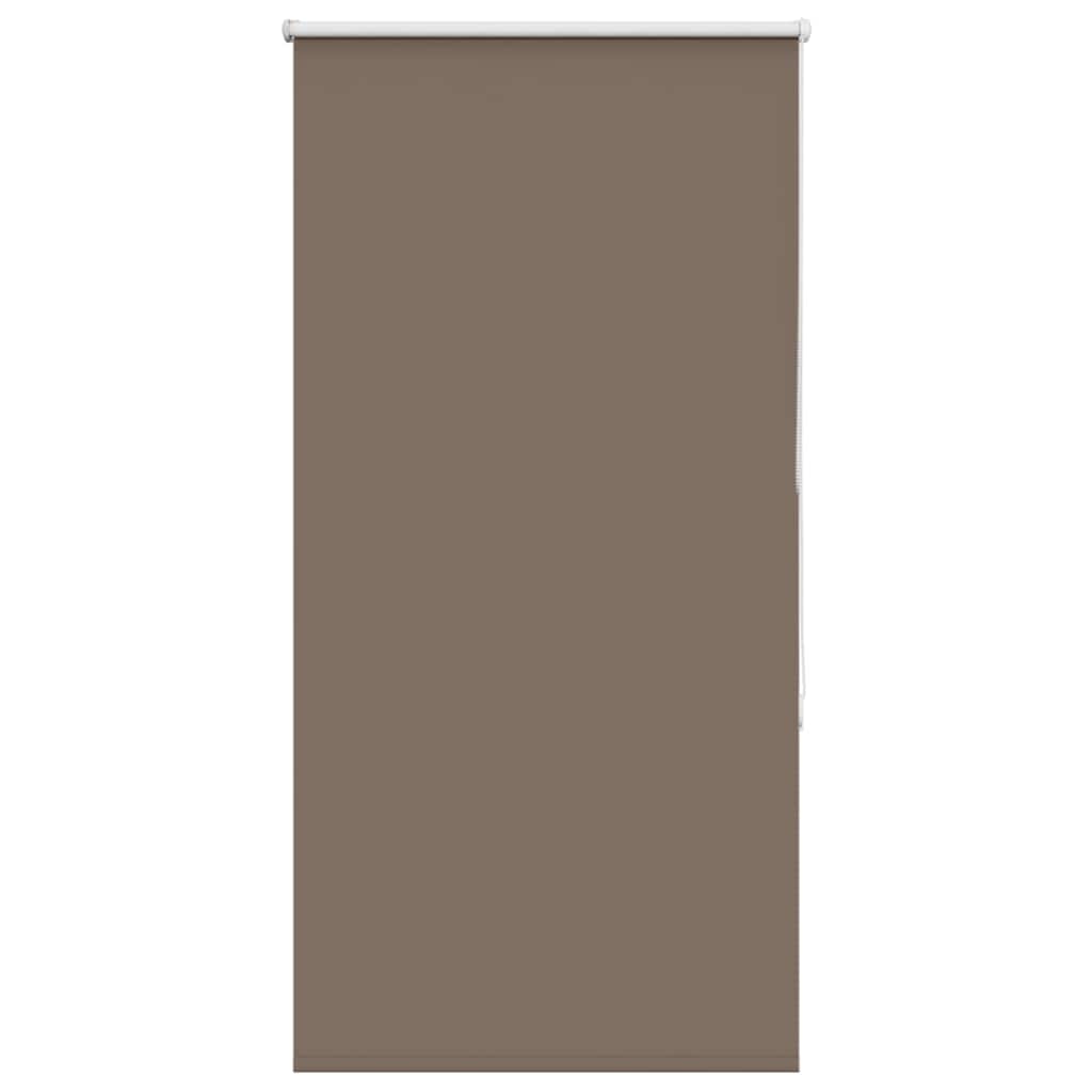 Roller Blind Blackout Coffee 70x130 cm Fabric Width 65.7 cm Polyester