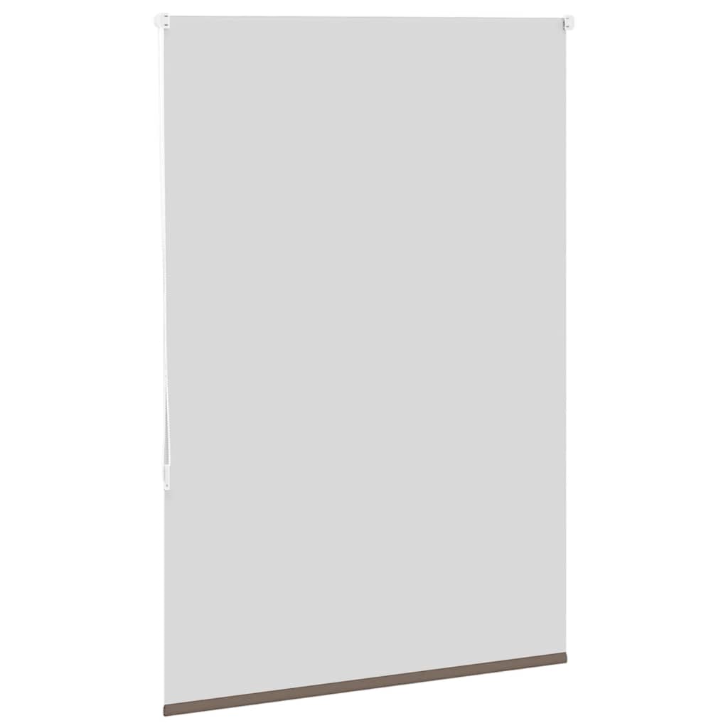 Roller Blind Blackout Coffee 105x130 cm Fabric Width 100.7 cm Polyester