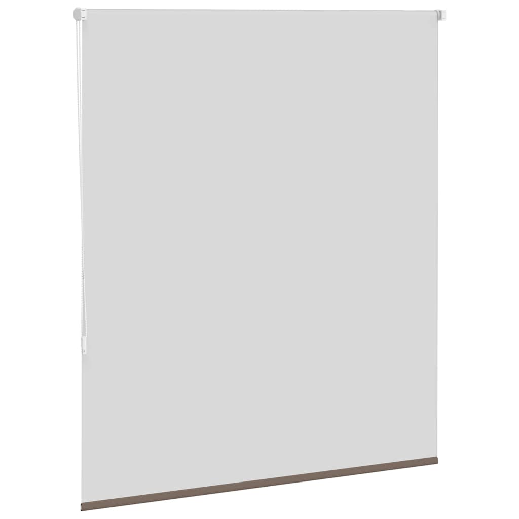 Roller Blind Blackout Coffee 130x130 cm Fabric Width 126.6 cm Polyester
