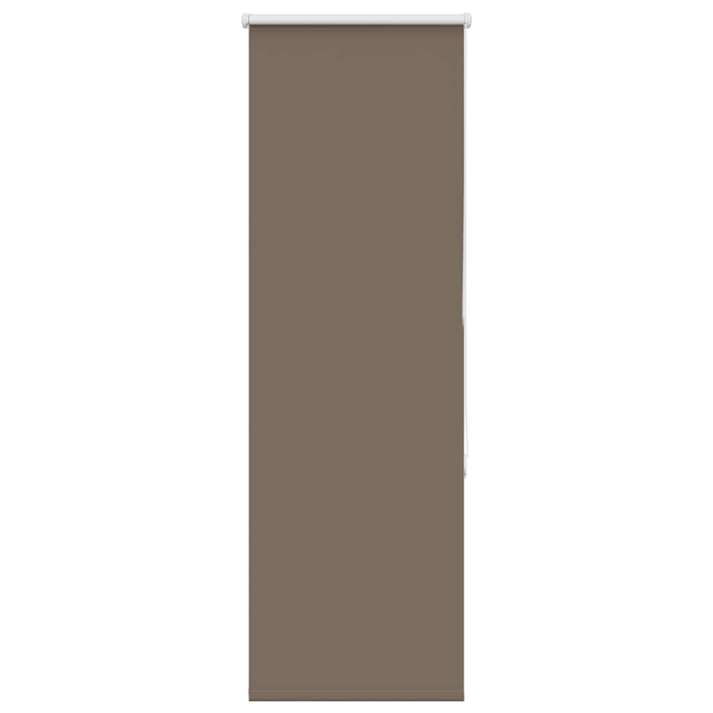 Roller Blind Blackout Coffee 40x150 cm Fabric Width 35.7 cm Polyester