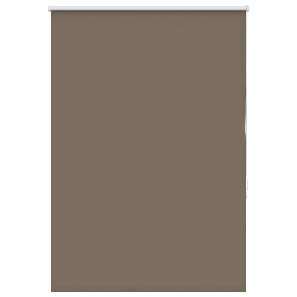Roller Blind Blackout Coffee 110x150 cm Fabric Width 105.7 cm Polyester