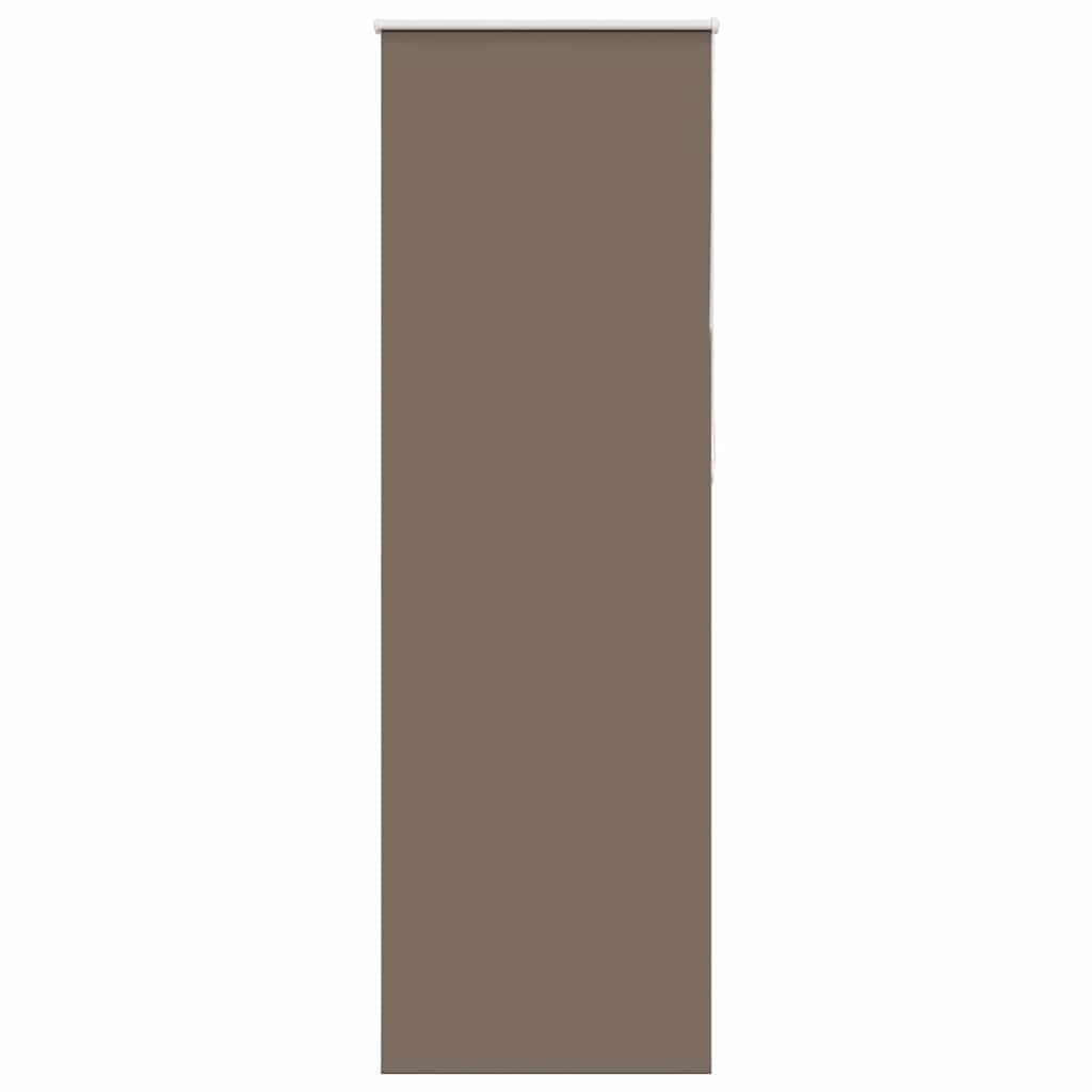Roller Blind Blackout Coffee 65x230 cm Fabric Width 60.7 cm Polyester