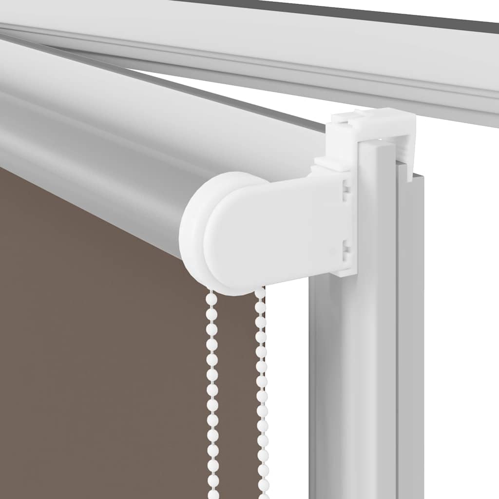 Roller Blind Blackout Coffee 155x230 cm Fabric Width 151.6 cm Polyester