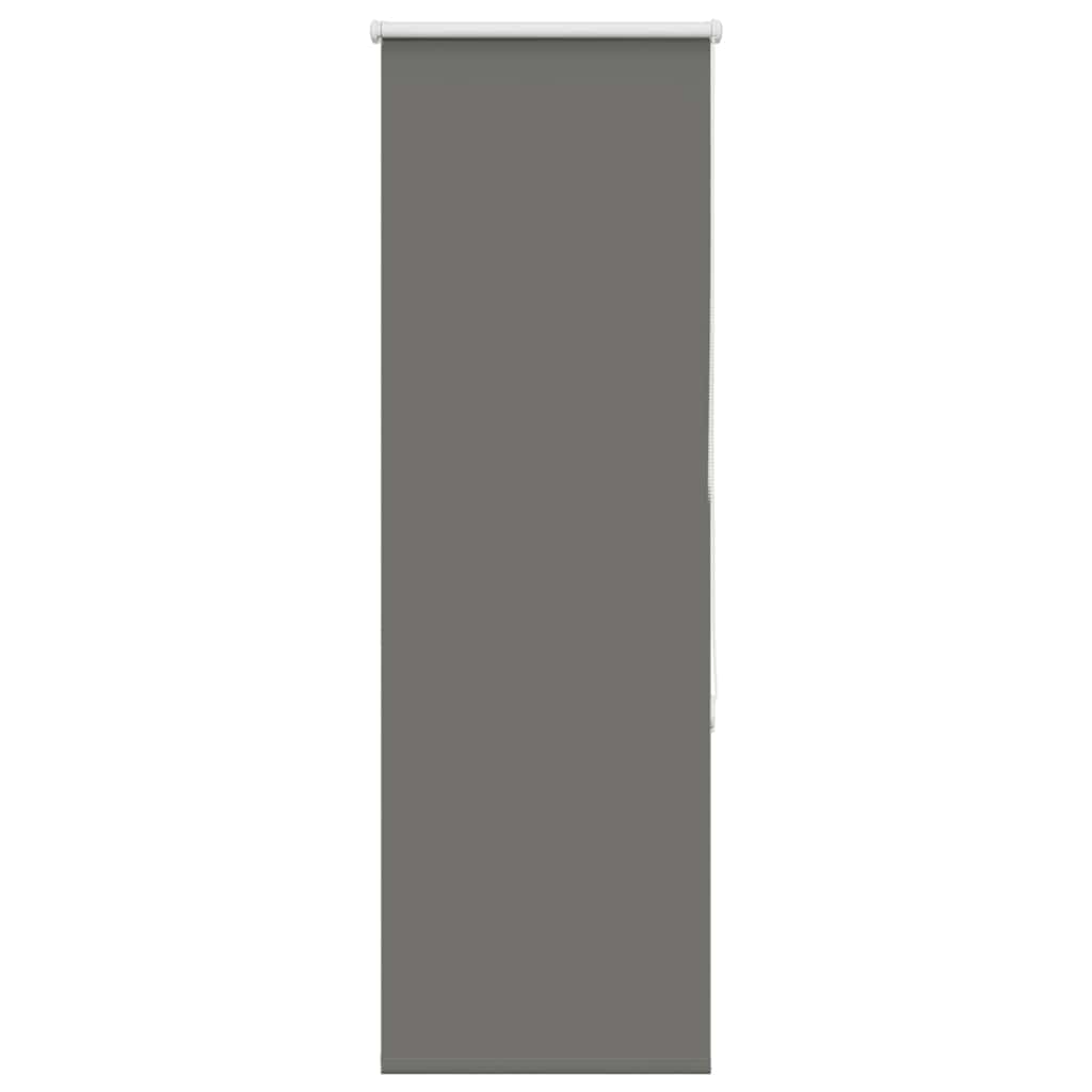 Roller Blind Blackout Grey 50x130 cm Fabric Width 45.7 cm Polyester