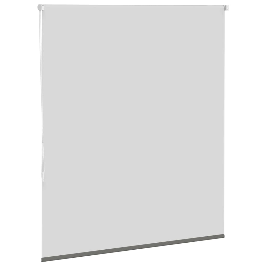 Roller Blind Blackout Grey 135x130 cm Fabric Width 131.6 cm Polyester