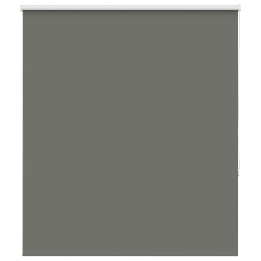 Roller Blind Blackout Grey 140x150 cm Fabric Width 136.6 cm Polyester