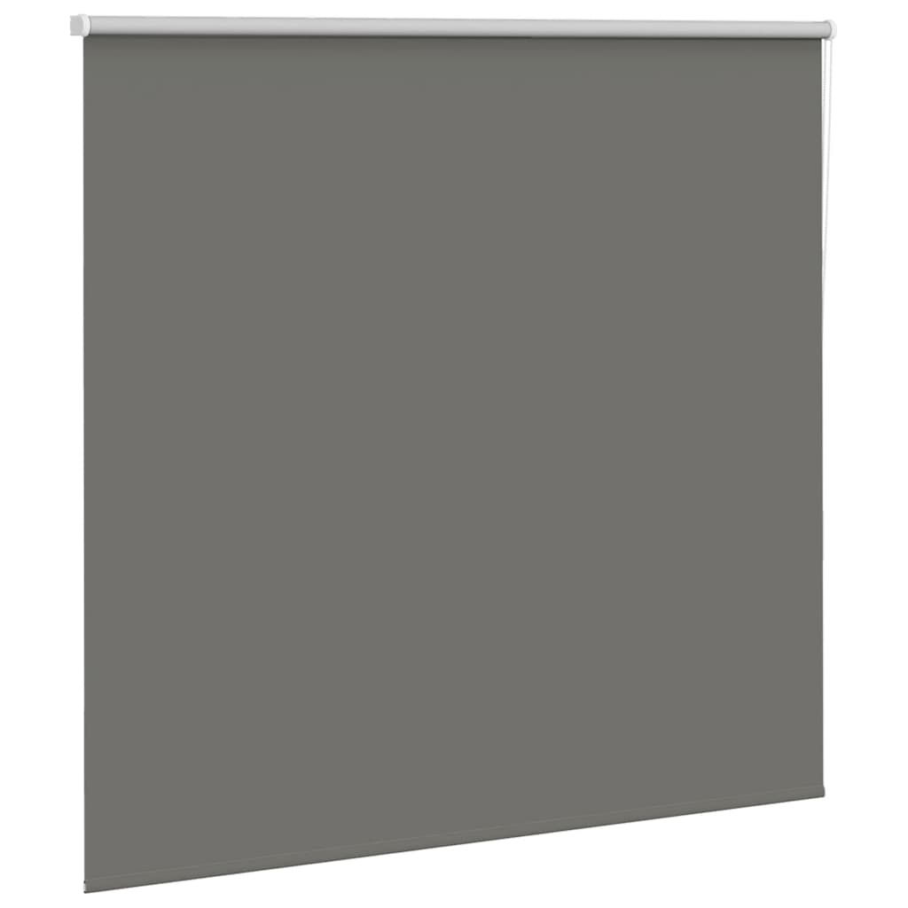 Roller Blind Blackout Grey 165x150 cm Fabric Width 161.6 cm Polyester