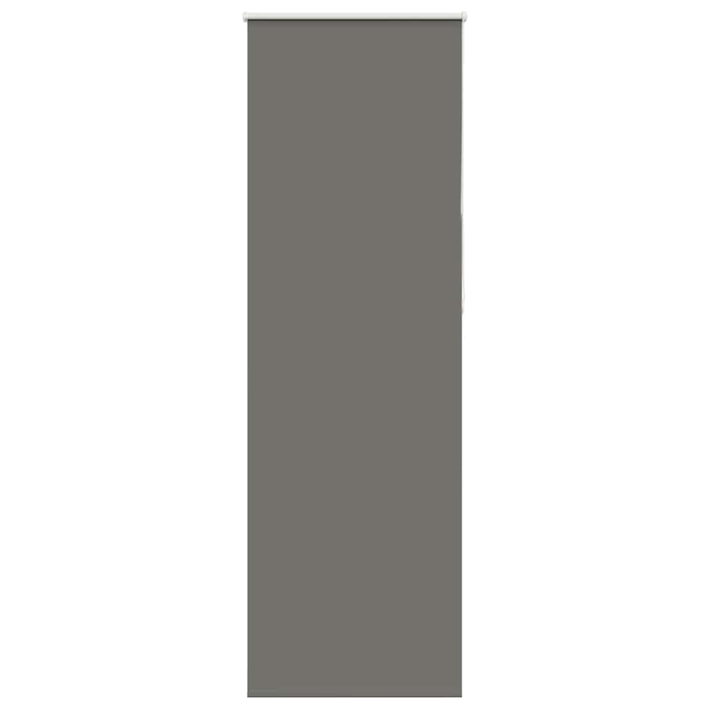 Roller Blind Blackout Grey 70x210 cm Fabric Width 65.7 cm Polyester