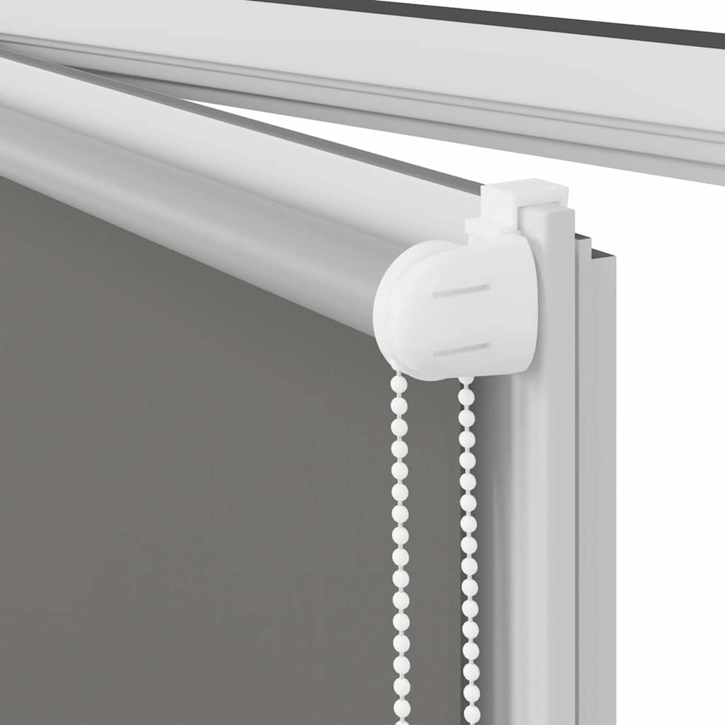 Roller Blind Blackout Grey 70x210 cm Fabric Width 65.7 cm Polyester