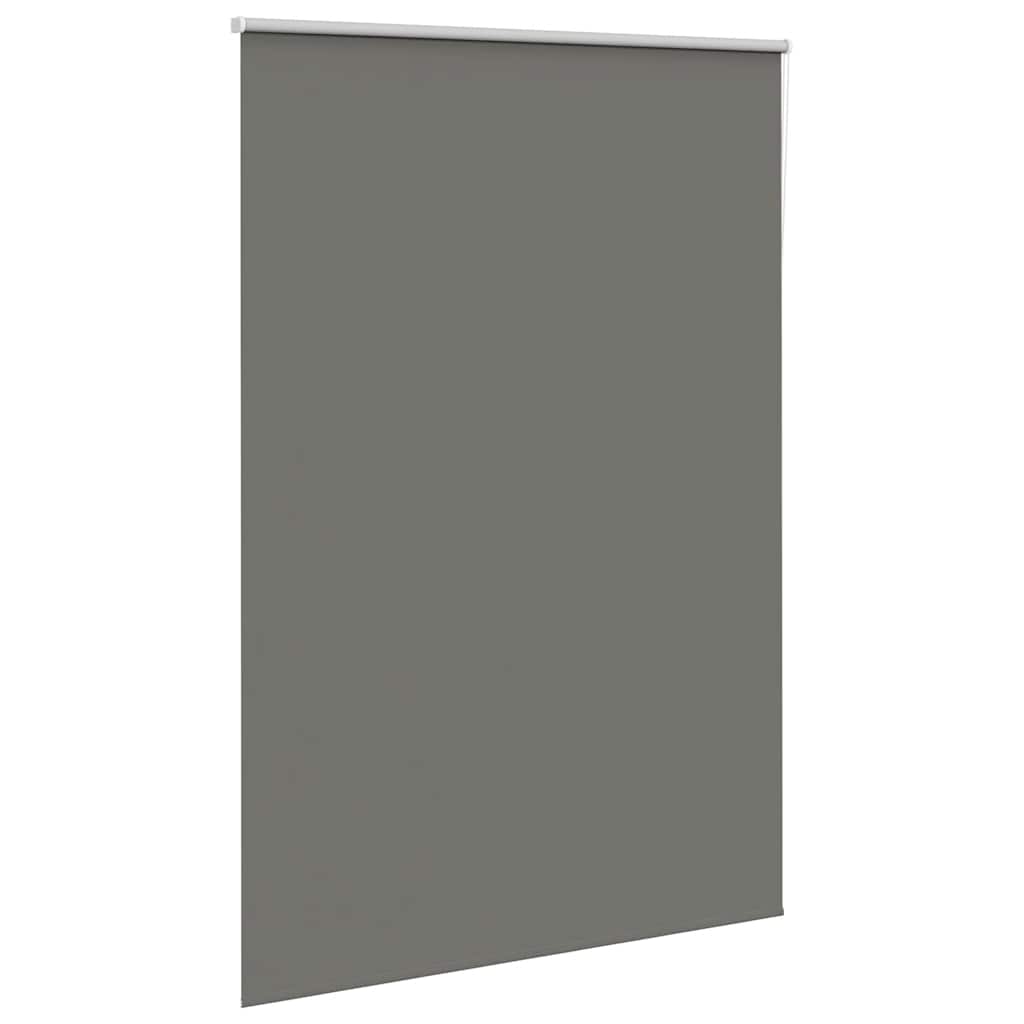 Roller Blind Blackout Grey 165x210 cm Fabric Width 161.6 cm Polyester