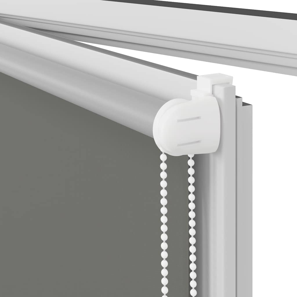 Roller Blind Blackout Grey 55x230 cm Fabric Width 50.7 cm Polyester