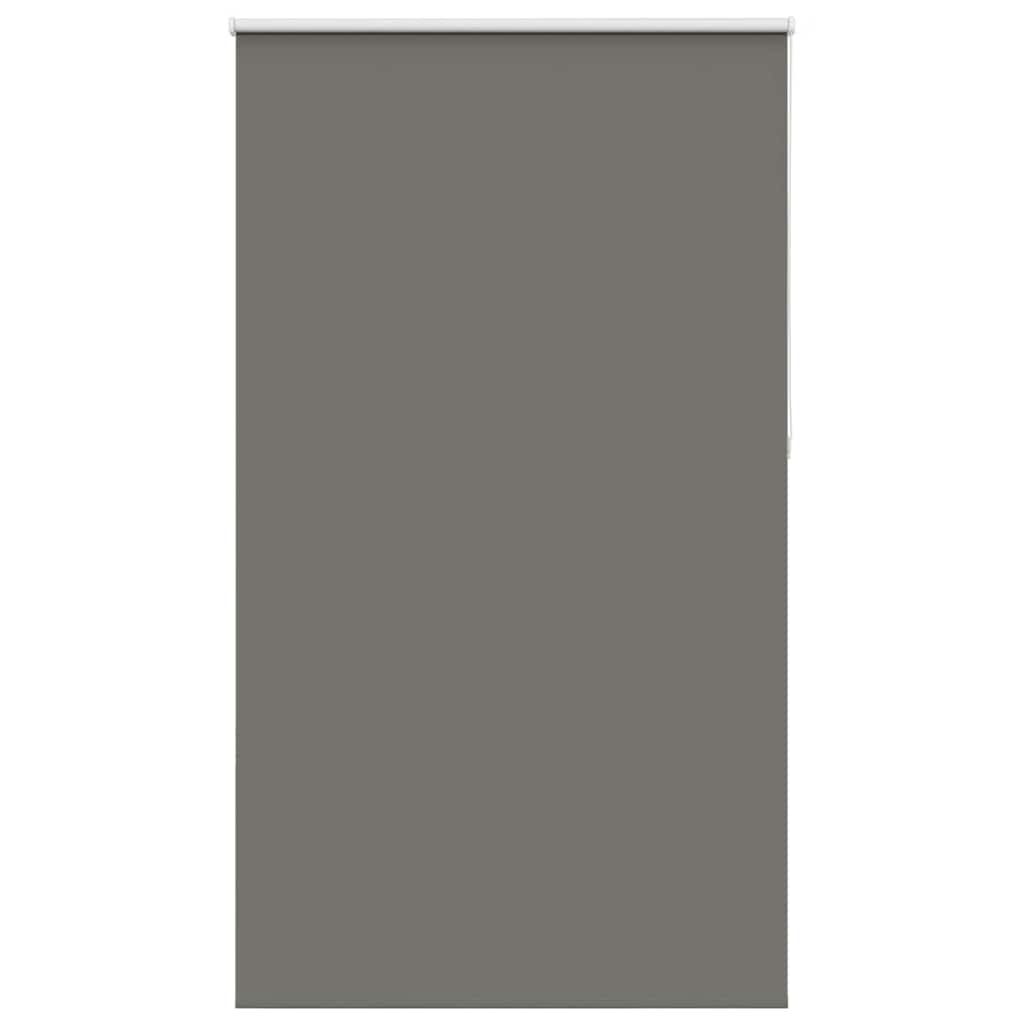 Roller Blind Blackout Grey 140x230 cm Fabric Width 136.6 cm Polyester