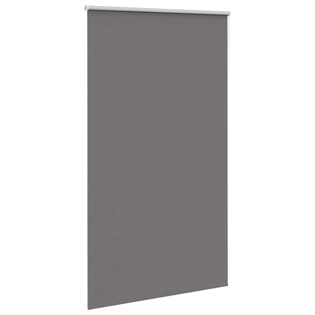 Roller Blind Blackout Grey 145x230 cm Fabric Width 141.6 cm Polyester