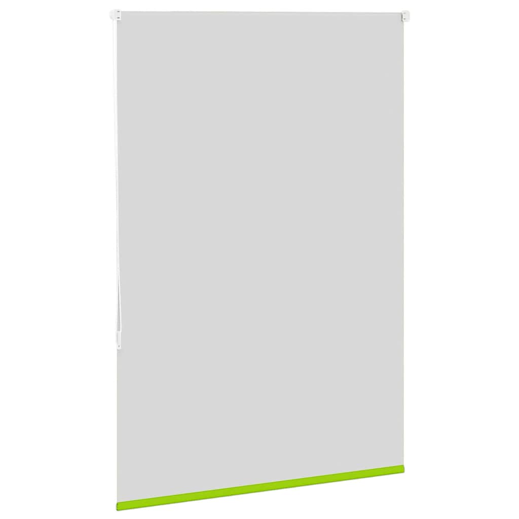Roller Blind Blackout Leaves Green 90x150 cm Fabric Width 85.7 cm Polyester
