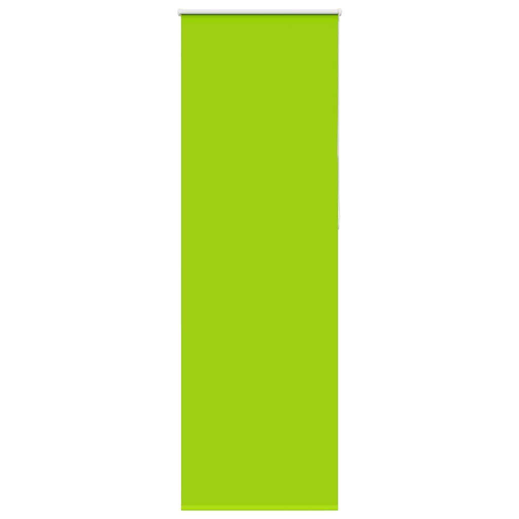 Roller Blind Blackout Leaves Green 70x210 cm Fabric Width 65.7 cm Polyester