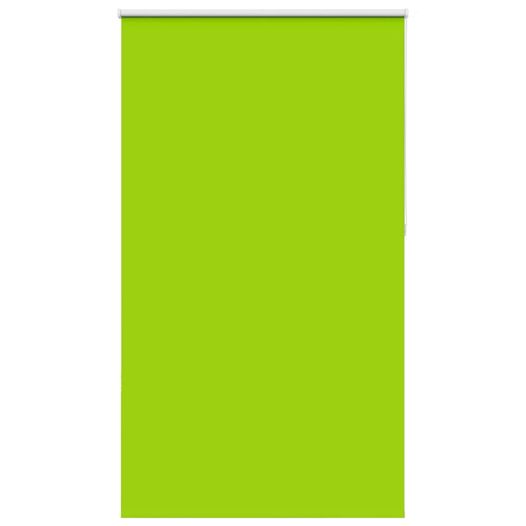 Roller Blind Blackout Leaves Green 135x210 cm Fabric Width 131.6 cm Polyester