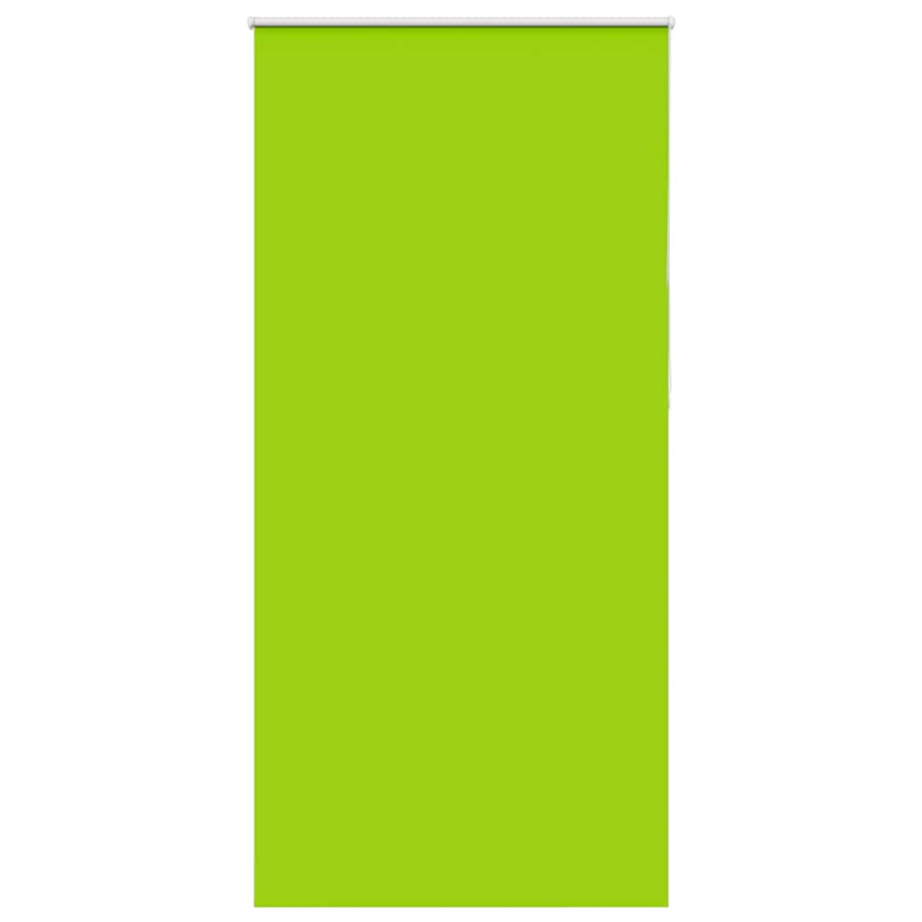 Roller Blind Blackout Leaves Green 105x230 cm Fabric Width 100.7 cm Polyester