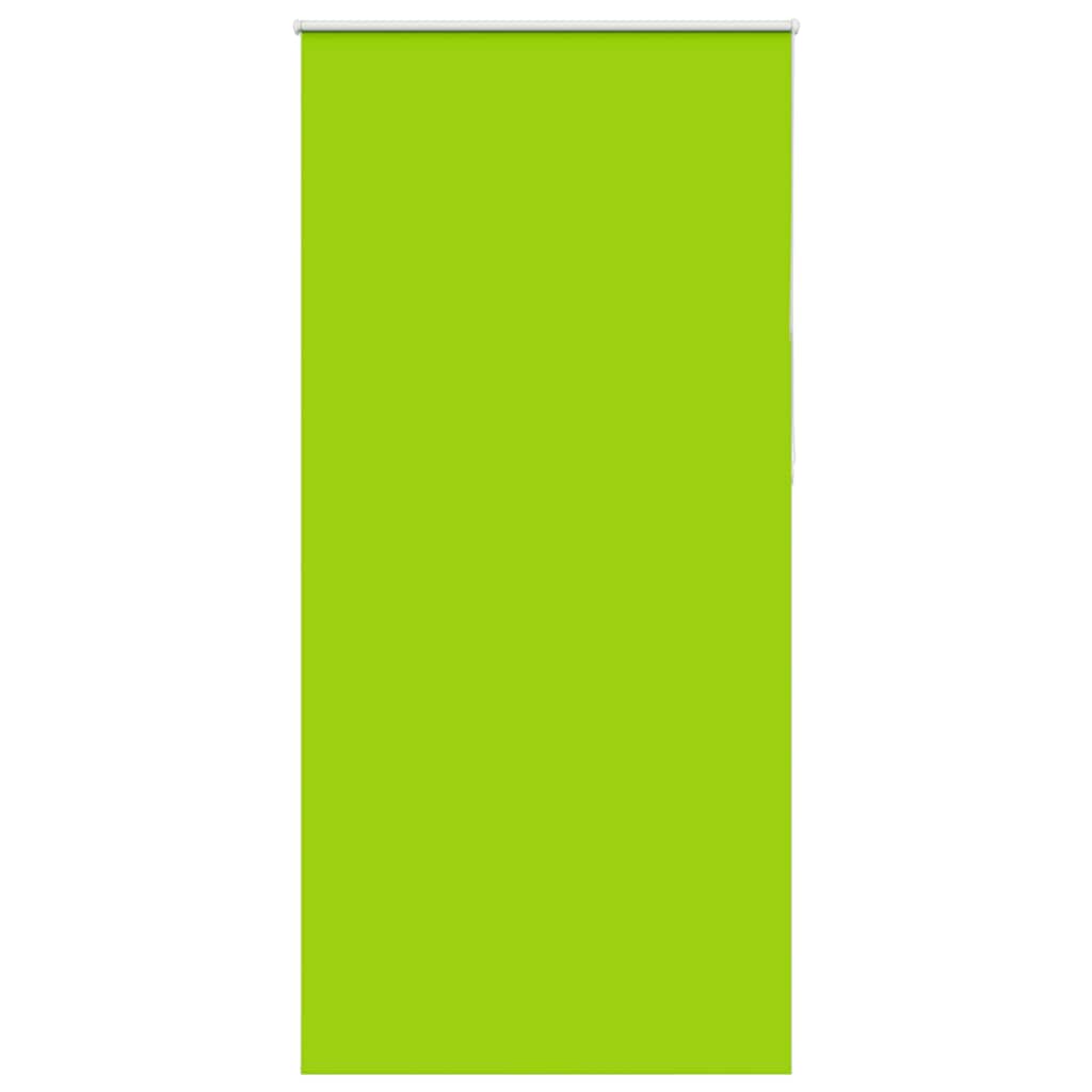 Roller Blind Blackout Leaves Green 110x230 cm Fabric Width 105.7 cm Polyester