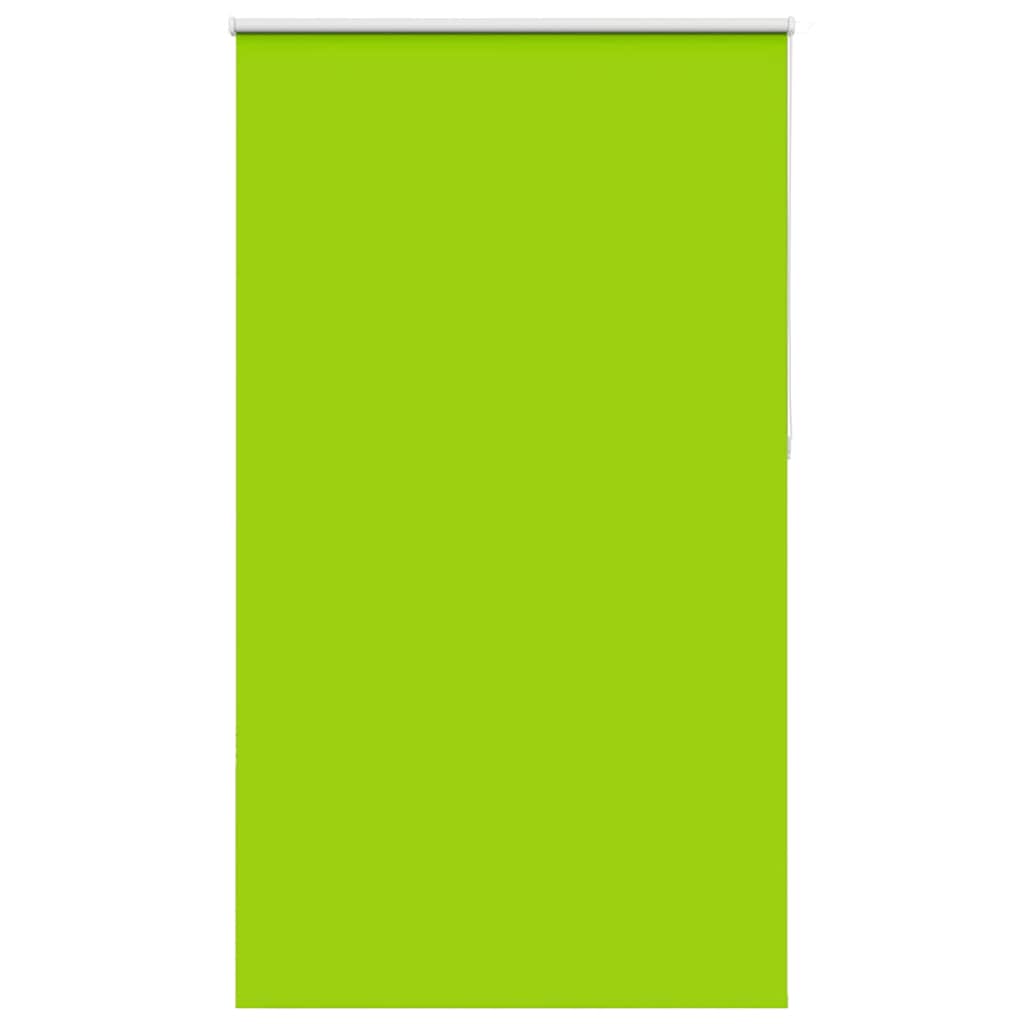 Roller Blind Blackout Leaves Green 125x230 cm Fabric Width 121.6 cm Polyester