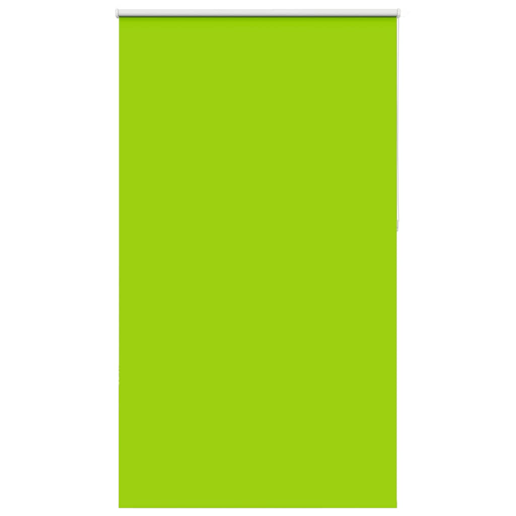 Roller Blind Blackout Leaves Green 140x230 cm Fabric Width 136.6 cm Polyester