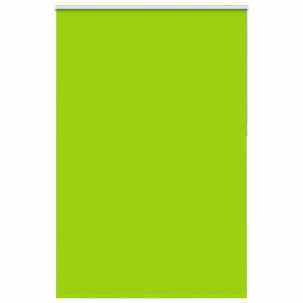 Roller Blind Blackout Leaves Green 155x230 cm Fabric Width 151.6 cm Polyester