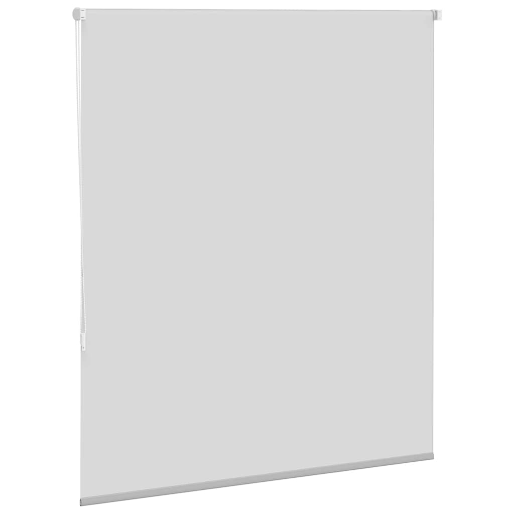Roller Blind Blackout Light Grey 120x130 cm Fabric Width 116.6 cm Polyester