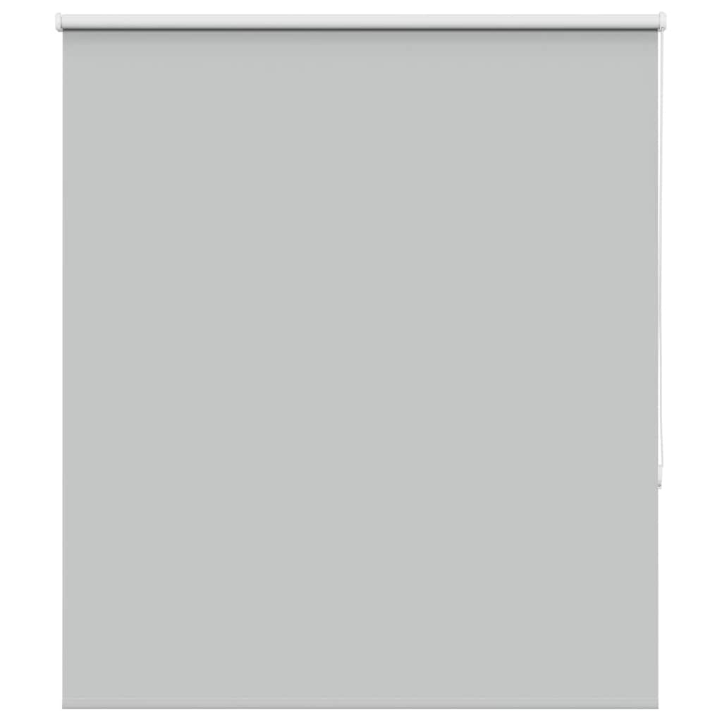 Roller Blind Blackout Light Grey 135x130 cm Fabric Width 131.6 cm Polyester