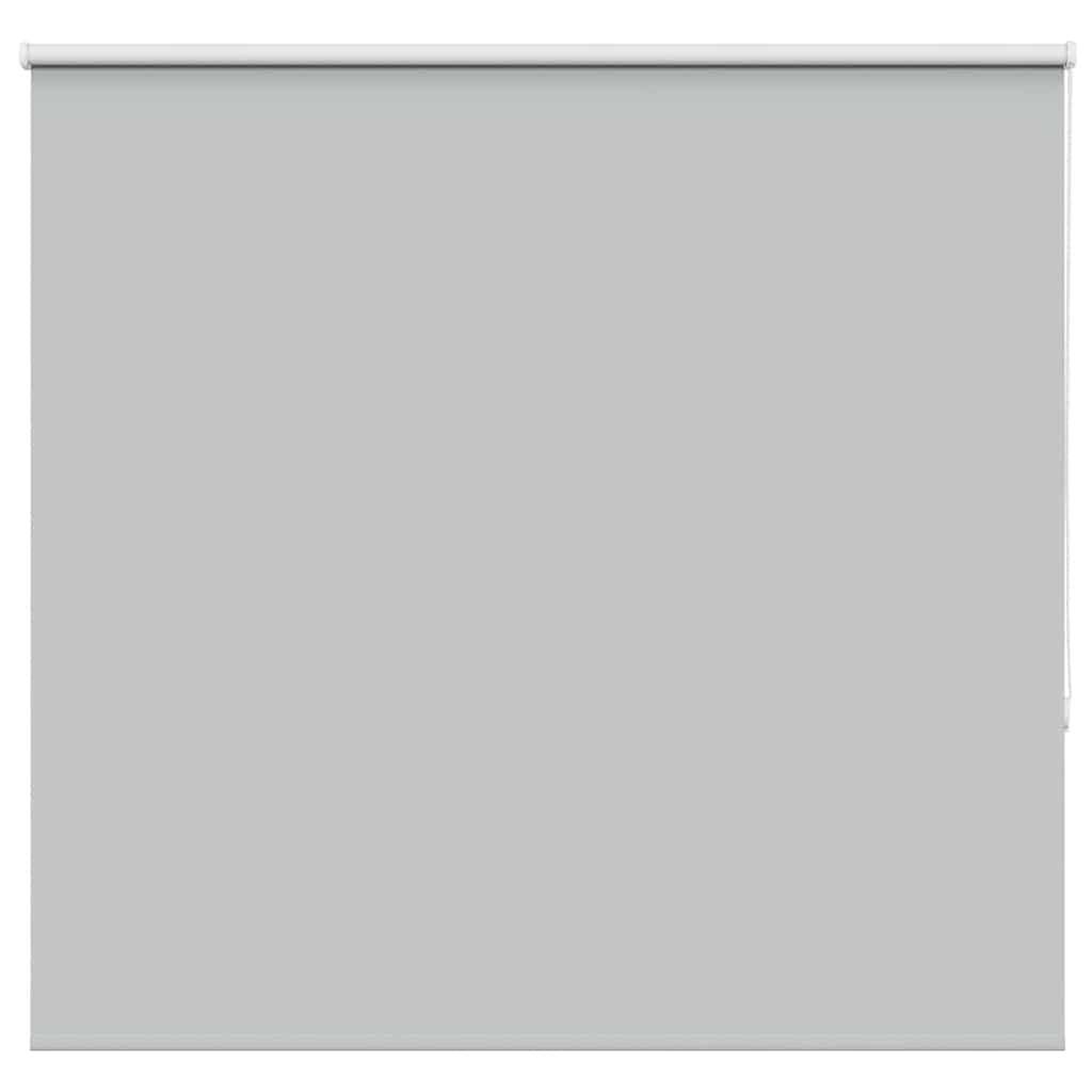 Roller Blind Blackout Light Grey 165x130 cm Fabric Width 161.6 cm Polyester