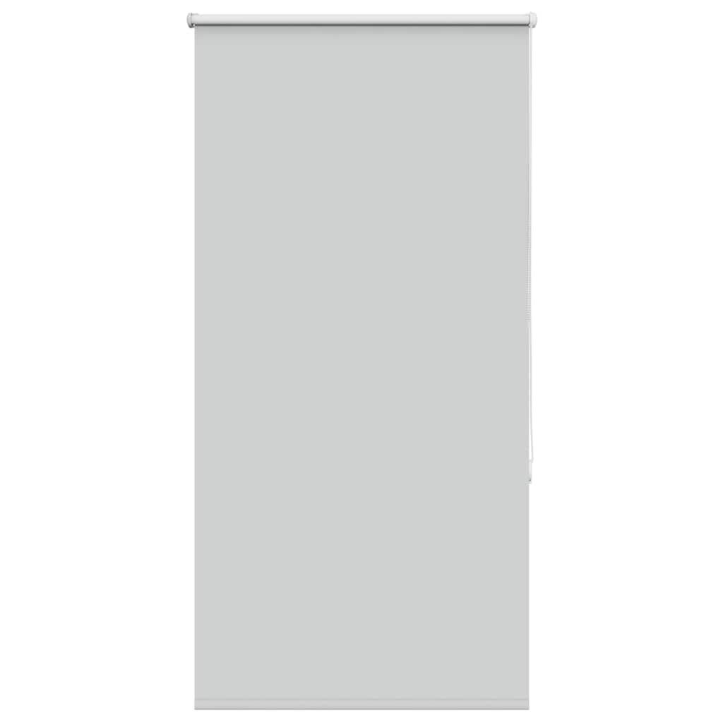 Roller Blind Blackout Light Grey 80x150 cm Fabric Width 75.7 cm Polyester