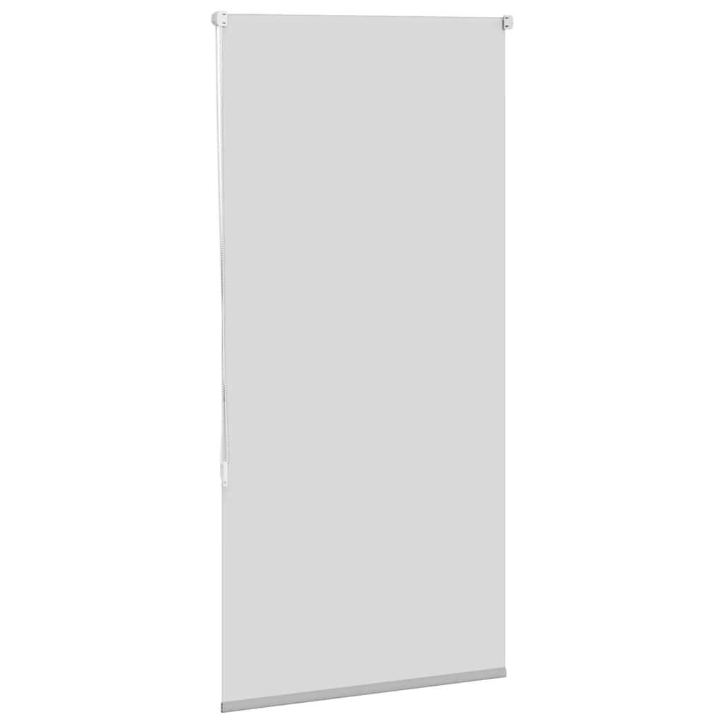 Roller Blind Blackout Light Grey 80x150 cm Fabric Width 75.7 cm Polyester