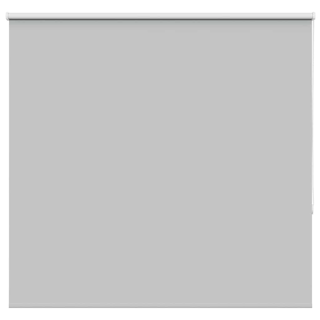 Roller Blind Blackout Light Grey 165x150 cm Fabric Width 161.6 cm Polyester
