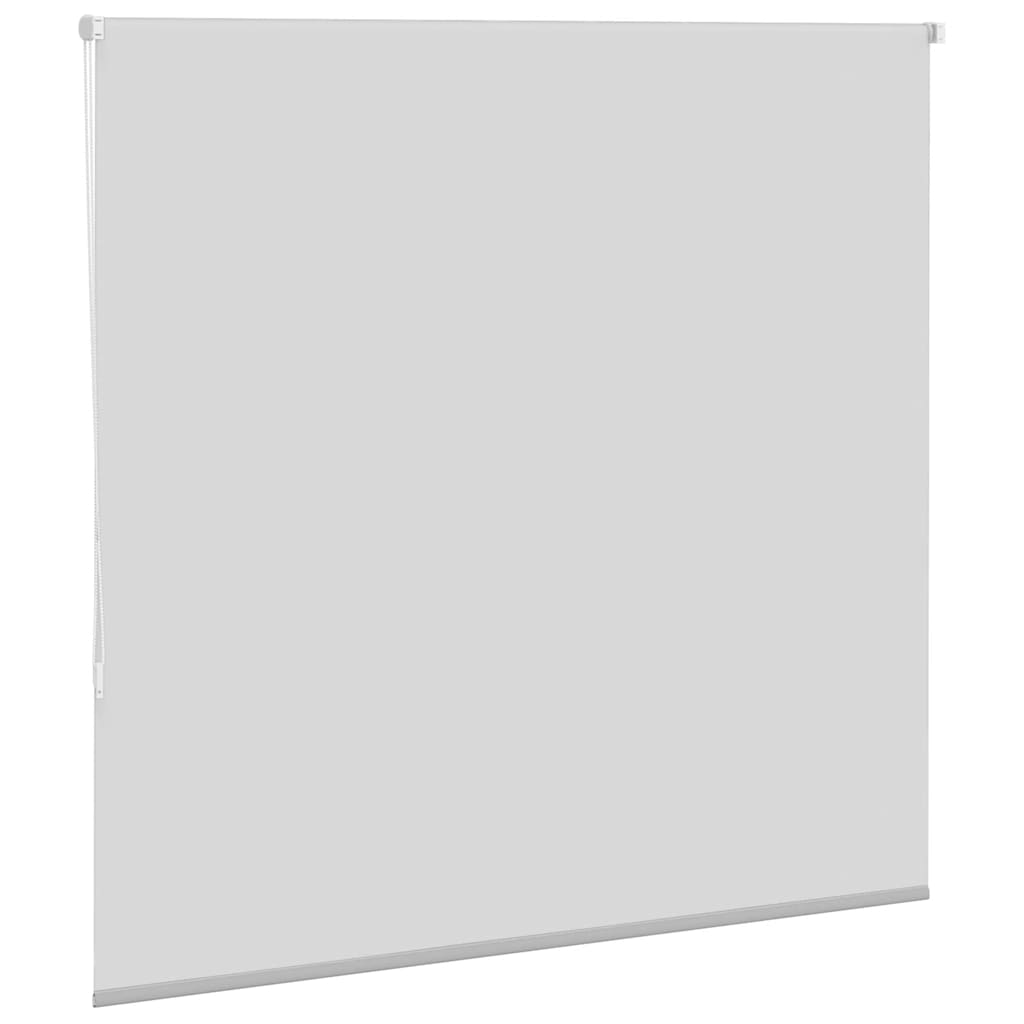 Roller Blind Blackout Light Grey 165x150 cm Fabric Width 161.6 cm Polyester