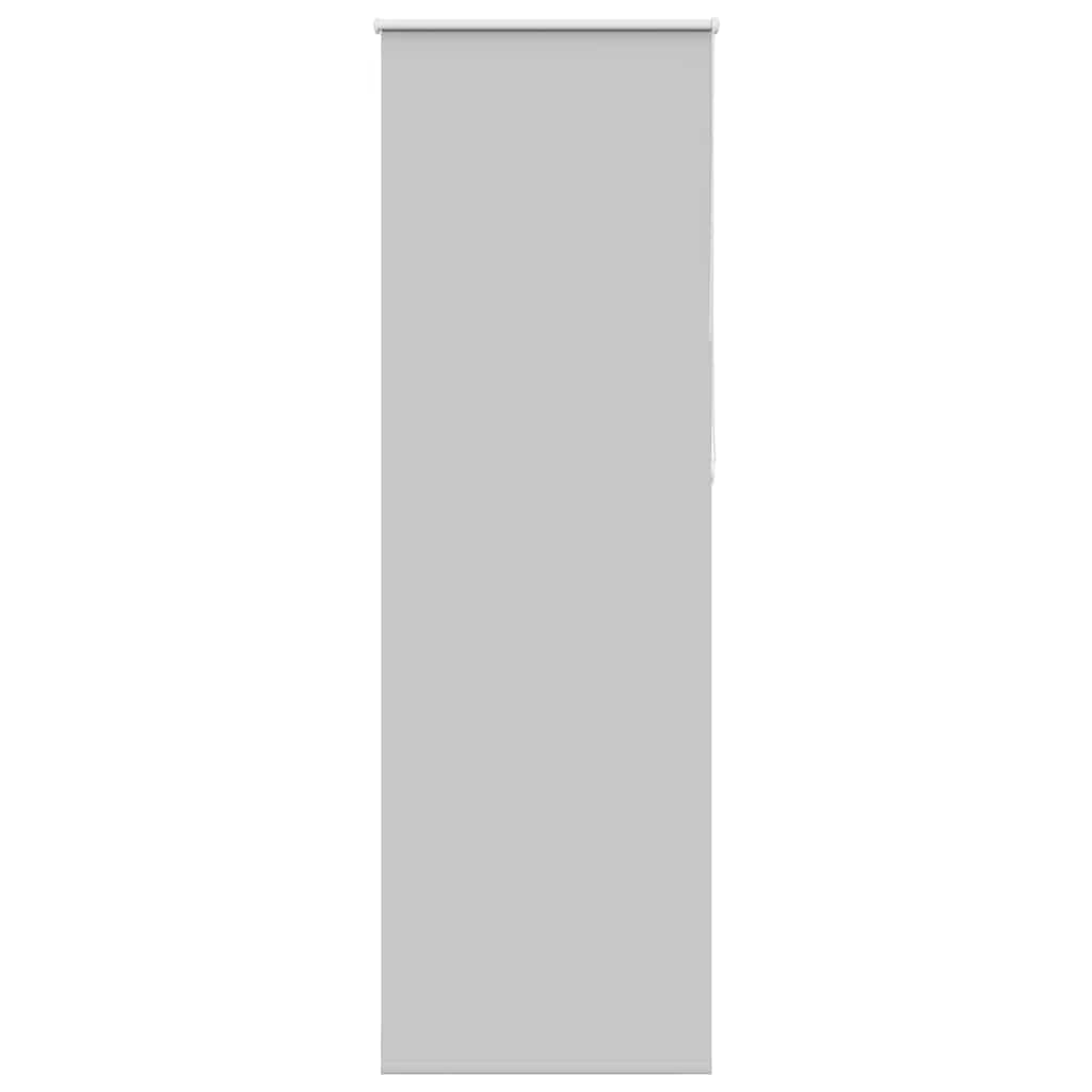 Roller Blind Blackout Light Grey 70x210 cm Fabric Width 65.7 cm Polyester