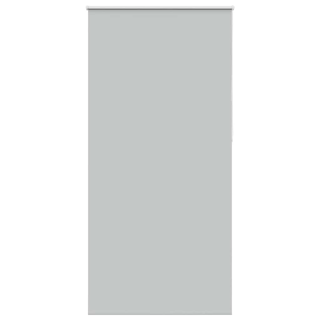 Roller Blind Blackout Light Grey 110x210 cm Fabric Width 105.7 cm Polyester