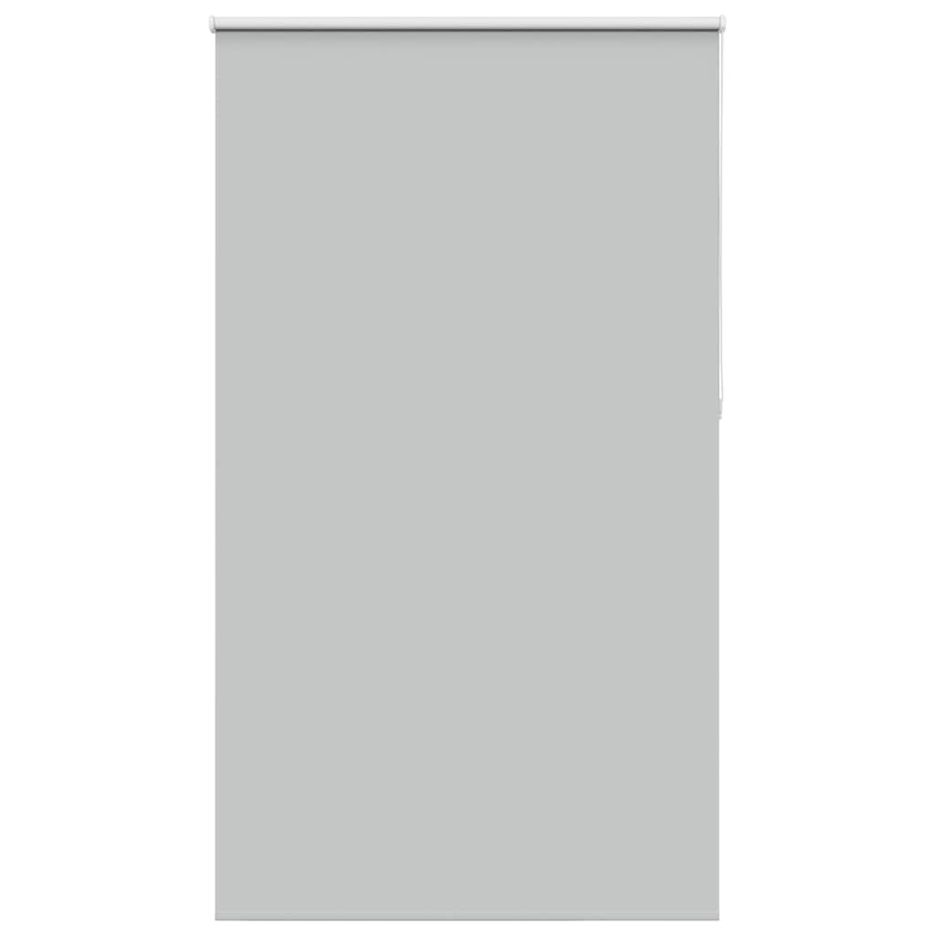 Roller Blind Blackout Light Grey 120x210 cm Fabric Width 116.6 cm Polyester